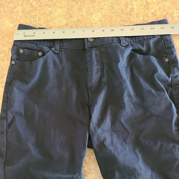 Ling’s Jeans Denim Shorts Women's Size 13/14 Mid Rise Stretch Spandex Cotton - Picture 4 of 11